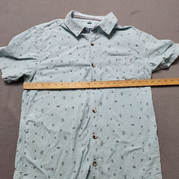 Kolby Summer Holiday short sleeve button up Sz Med - Picture 9 of 9